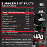 Lipo 6 Black 120 Capsules