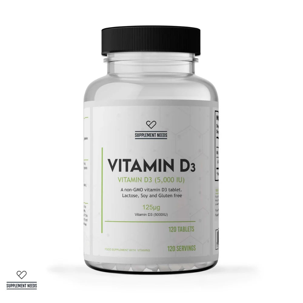 Supplement Needs Vitamin D3 120 Tablets