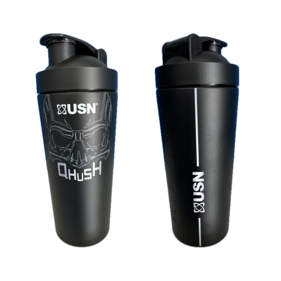 USN Qhush Stainless Steel Shaker 750ml